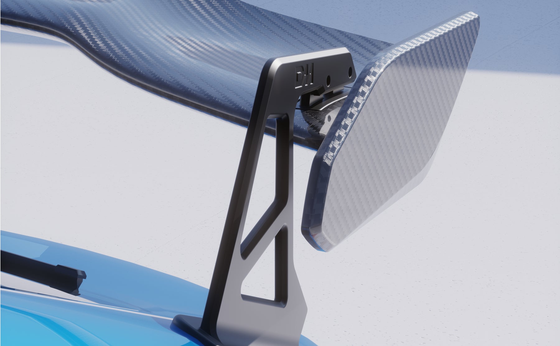 CIVIC TYPE-R FL5 DRY CARBON REAR SPOILER – DARK MATTER CARBON