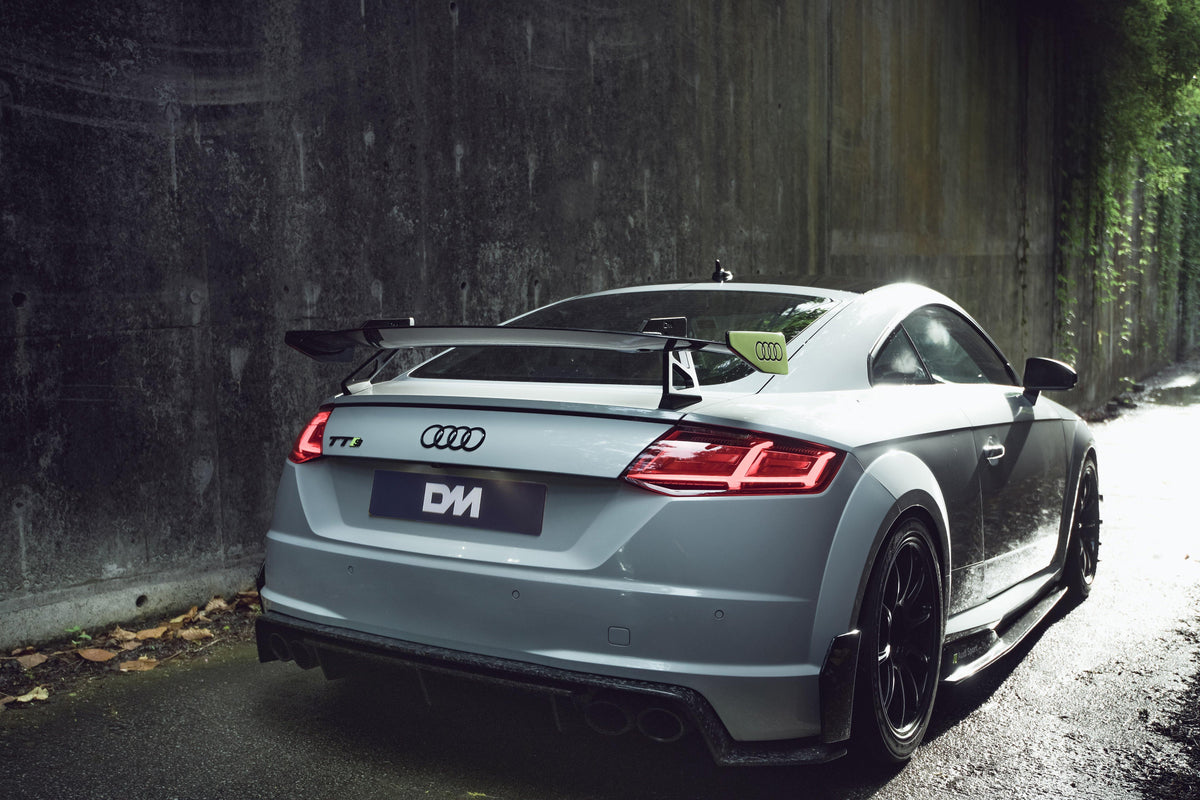 Ttrs Rear AUDI TTRS 8S CARBON PERFORMANCE REAR DIFFUSER – DARK MATTER CARBON