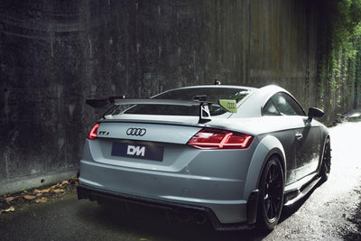 AUDI TTRS 8S CARBON PERFORMANCE REAR DIFFUSER - DARK MATTER CARBON