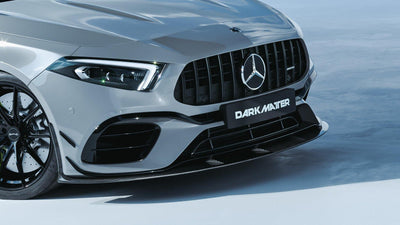 A45S BLACK SERIES STYLE FRONT SPLITTER - DARK MATTER CARBON